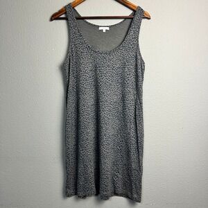 Z Supply Boutique Tank Dress Leopard Print Casual Sleeveless Comfy Dress Size‎ S